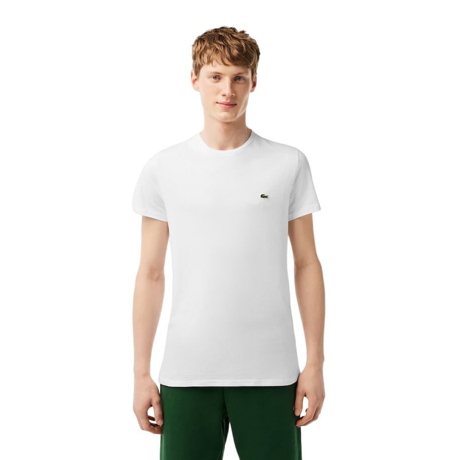 Lacoste Men’s Short Sleeve Pima Cotton Crewneck T-Shirt