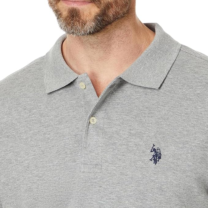 U.S. Polo Assn. Men's Slim Fit Interlock Polo Shirt - Picture 16 of 22