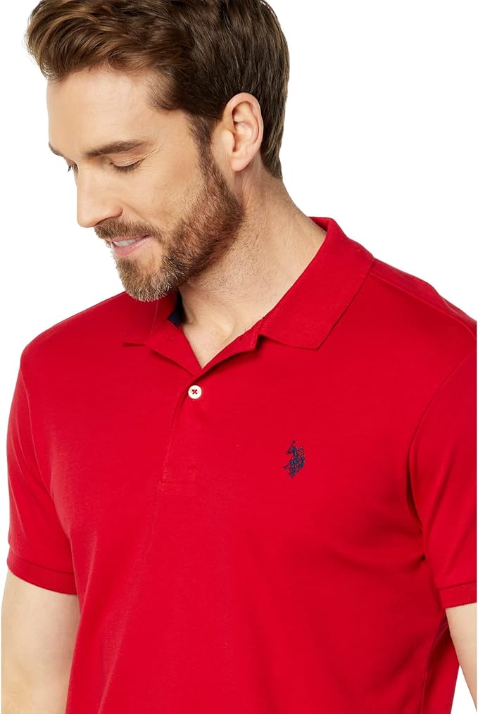 U.S. Polo Assn. Men's Slim Fit Interlock Polo Shirt - Picture 13 of 22