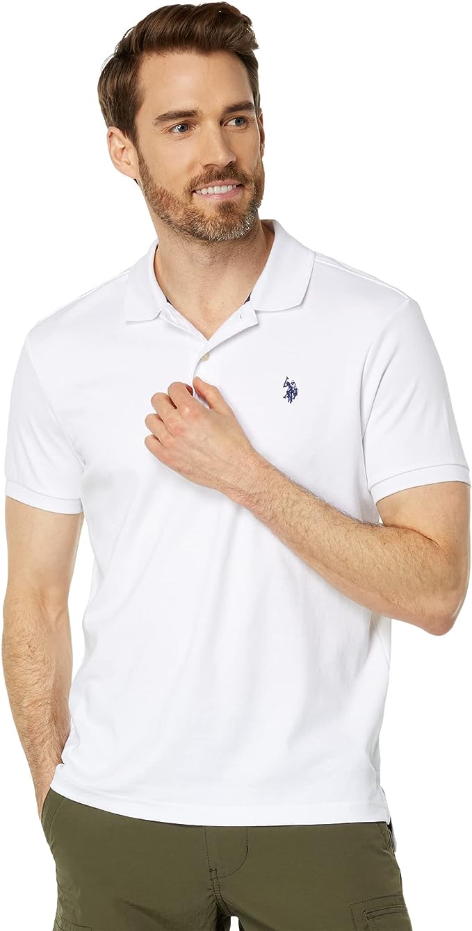 U.S. Polo Assn. Men's Slim Fit Interlock Polo Shirt - Picture 20 of 22
