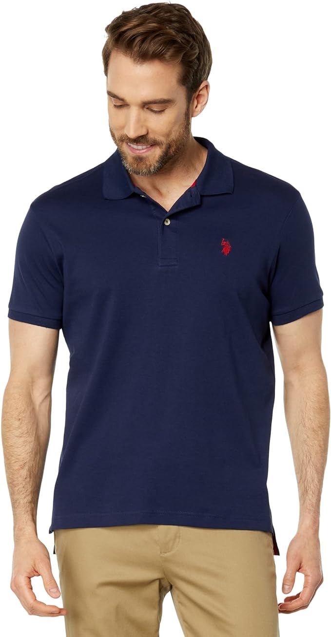 U.S. Polo Assn. Men's Slim Fit Interlock Polo Shirt - Picture 8 of 22
